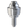 TiLobe® Multi-unit Straight Abutment, Straight MUA RP, Ø 5.0/5.5/6.0/6.5, 2.0 Cuff