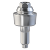 Paltop Internal Hex Multi-Unit Straight Abutment, RP Ø 6.0, C 2.0 mm