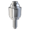 TiLobe® Multi-unit Straight Abutment, Straight MUA RP, Ø 5.0/5.5/6.0/6.5, 3.0 Cuff