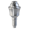 Paltop Internal Hex Multi-Unit Straight Abutment, RP Ø 3.75/4.2/5.0, C 3.0 mm